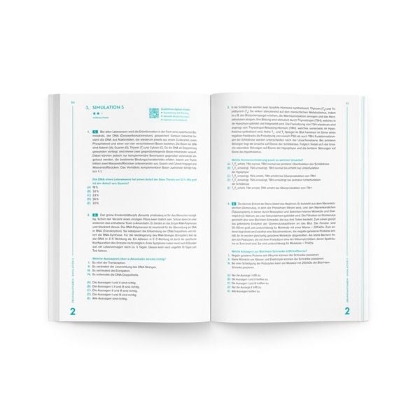 Produktbild: MedGurus - TMS &Uuml;bungsbuch Medizinisch-naturwissenschaftliches Grundverst&auml;ndnis