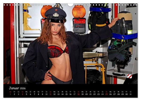 Produktbild: Feuerwehrkalender II &ndash; Erotische Fotografien von Thomas Siepmann (Wandkalender 2026 DIN A3 quer), CALVENDO Monatskalender