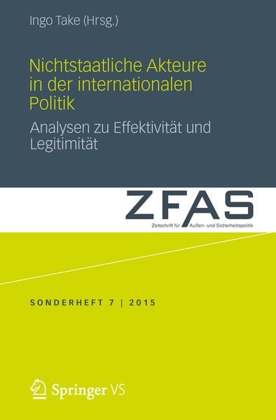 Produktbild: Nichtstaatliche Akteure in der internationalen Politik