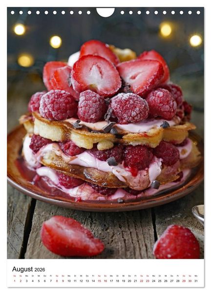 Produktbild: Food Art 2026 (Wandkalender 2026 DIN A4 hoch), CALVENDO Monatskalender