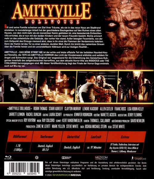 Produktbild: Amityville 8 - Das B&ouml;se stirbt nie