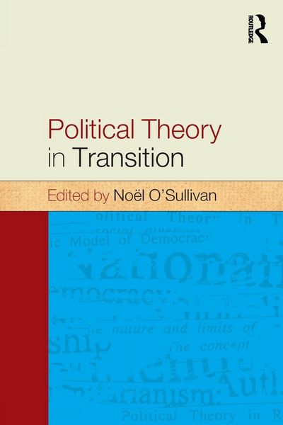 Produktbild: Political Theory in Transition