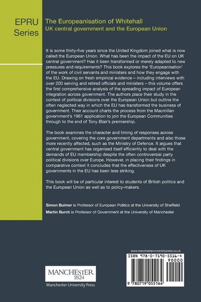 Produktbild: The Europeanisation of Whitehall