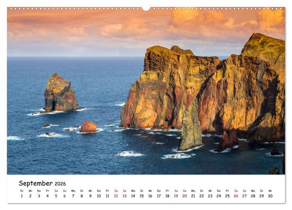 Produktbild: Madeira Magie (hochwertiger Premium Wandkalender 2026 DIN A2 quer), Kunstdruck in Hochglanz