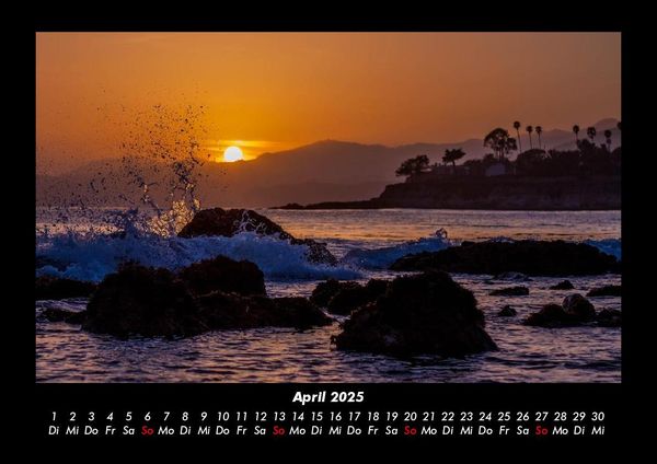 Produktbild: Sonnenunterg&auml;nge 2025 Fotokalender DIN A3