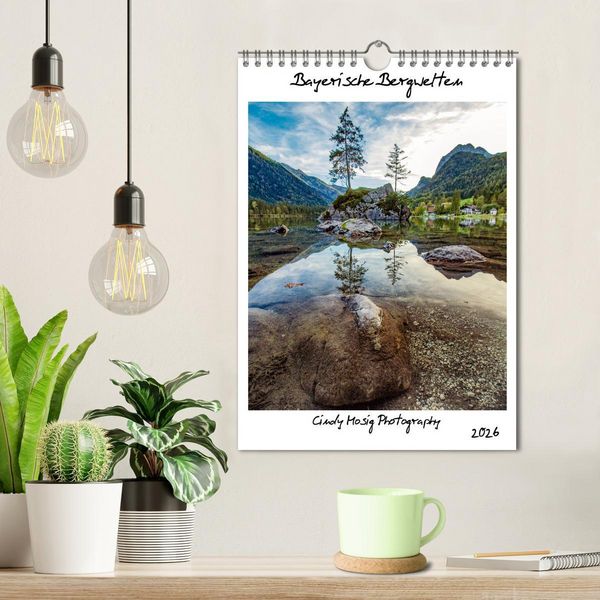 Produktbild: Bayerische Bergwelten (Wandkalender 2026 DIN A4 hoch), CALVENDO Monatskalender