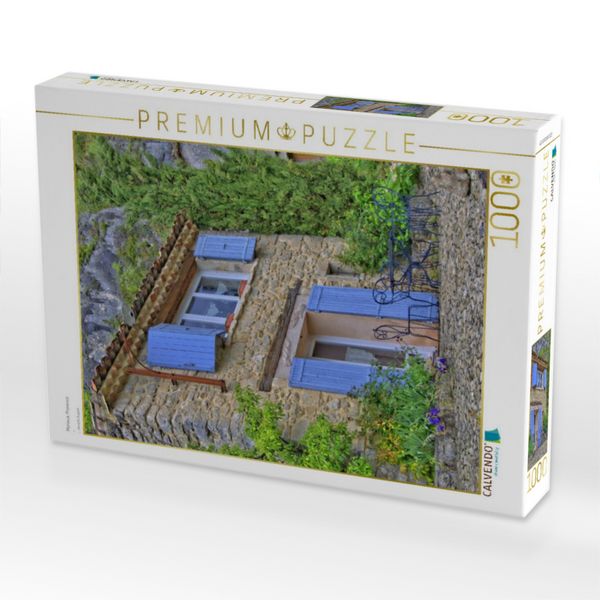 Produktbild: CALVENDO Puzzle Monieux, Provence | 1000 Teile Lege-Gr&ouml;&szlig;e 64x48cm Foto-Puzzle f&uuml;r gl&uuml;ckliche Stunden