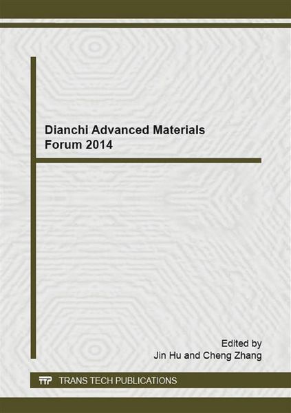 Produktbild: Dianchi Advanced Materials Forum 2014