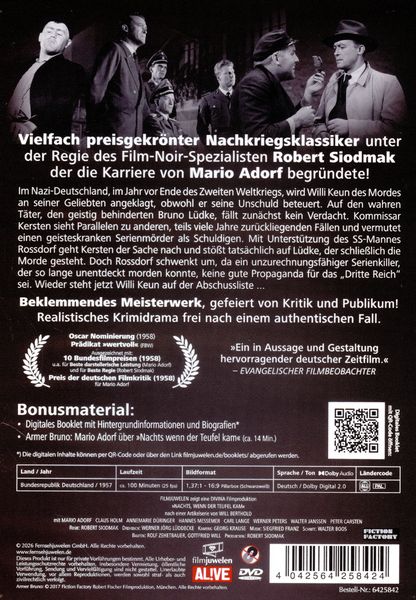 Produktbild: Nachts, wenn der Teufel kam (Neuauflage) (Filmjuwelen)