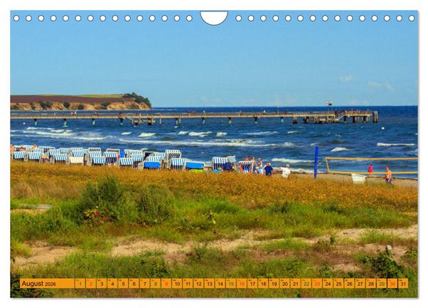 Produktbild: Wismarer Bucht - Impressionen zwischen Kl&uuml;tzer Winkel und der Insel Poel (Wandkalender 2026 DIN A4 quer), CALVENDO Monatskalender