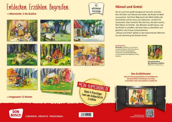 Produktbild: H&auml;nsel und Gretel. Kamishibai Bildkartenset