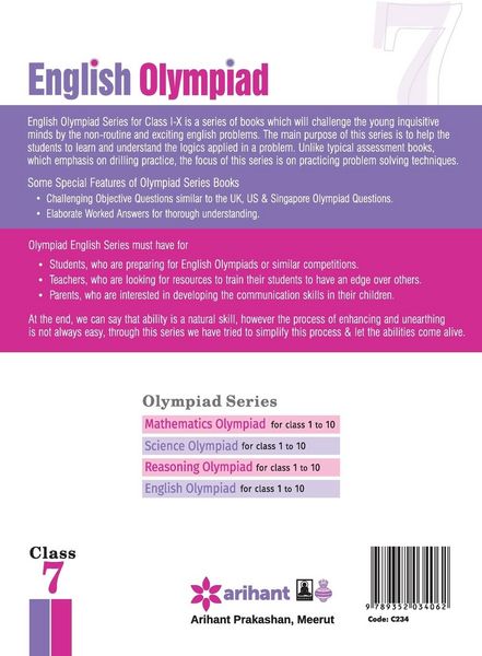 Produktbild: Olympiad English Class 7th
