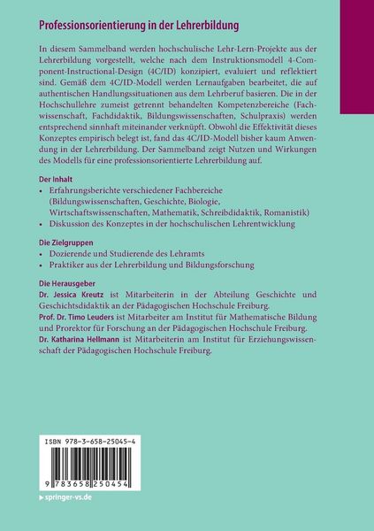 Produktbild: Professionsorientierung in der Lehrerbildung