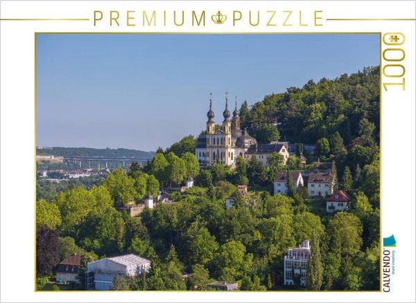 CALVENDO Puzzle Wallfahrtskirche Käppele | 1000 Teile Lege-Größe 64x48cm Foto-Puzzle für glückliche Stunden