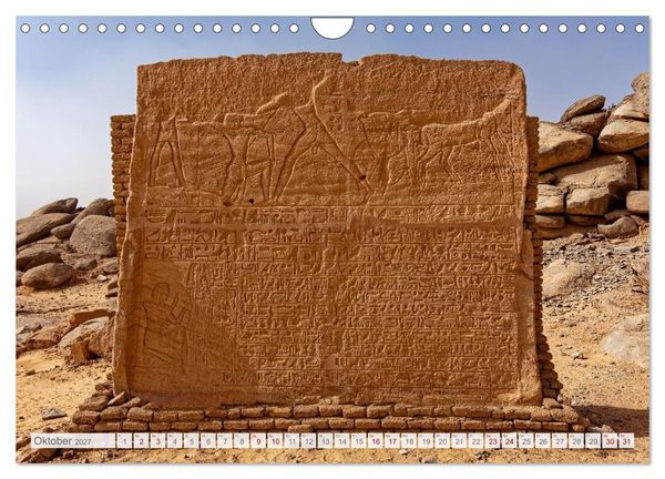 Produktbild: Monumente der Ewigkeit - von Wesiren bis zu C&auml;saren in &Auml;gypten (Wandkalender 2027 DIN A4 quer), CALVENDO Monatskalender
