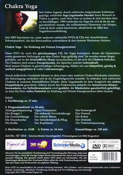 Produktbild: Chakra Yoga - Im Einklang mit deinen Energiezentren