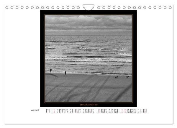 Produktbild: Wangerooge in Fine Art (Wandkalender 2026 DIN A4 quer), CALVENDO Monatskalender