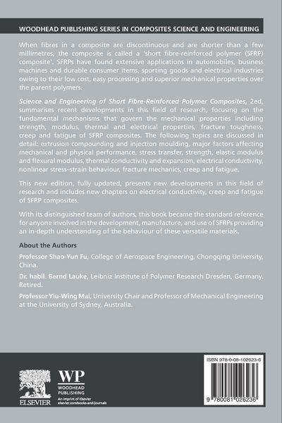 Produktbild: Science and Engineering of Short Fibre-Reinforced Polymer Composites