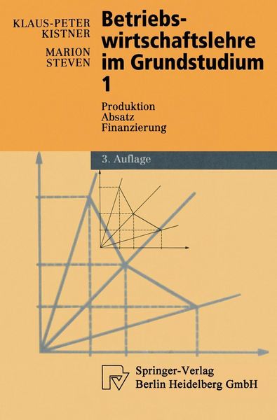 Produktbild: Betriebswirtschaftslehre im Grundstudium 1