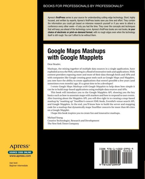 Produktbild: Google Maps Mashups with Google Mapplets