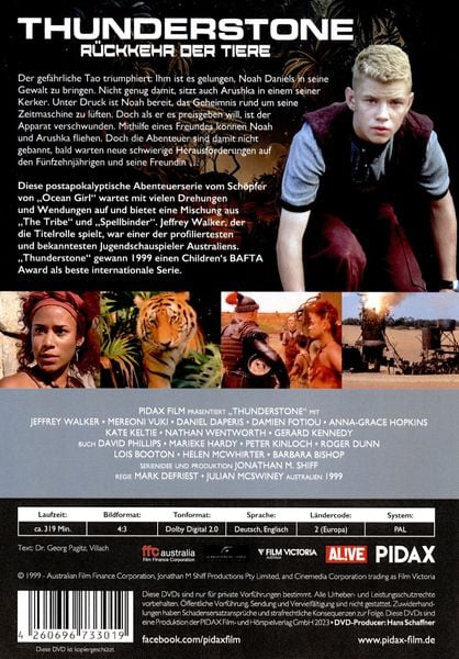 Produktbild: Thunderstone - Die R&uuml;ckkehr der Tiere, Volume 2 / Weitere 13 Folgen der postapokalyptischen, preisgekr&ouml;nten Abenteuerserie (Pidax Serien-Klassiker) [2 DVDs]