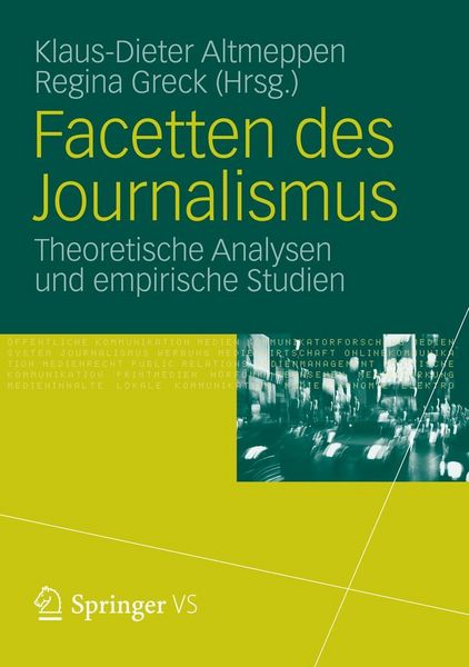 Produktbild: Facetten des Journalismus