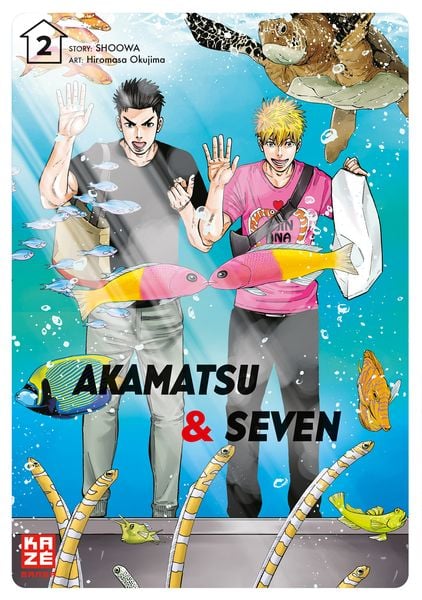 Akamatsu & Seven – Band 2, Taschenbuch von Hiromasa Okujima, Pegasus Manga, 9782889513611