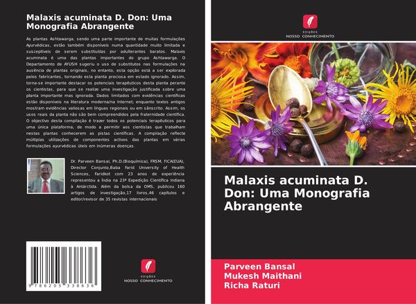 Produktbild: Malaxis acuminata D. Don: Uma Monografia Abrangente