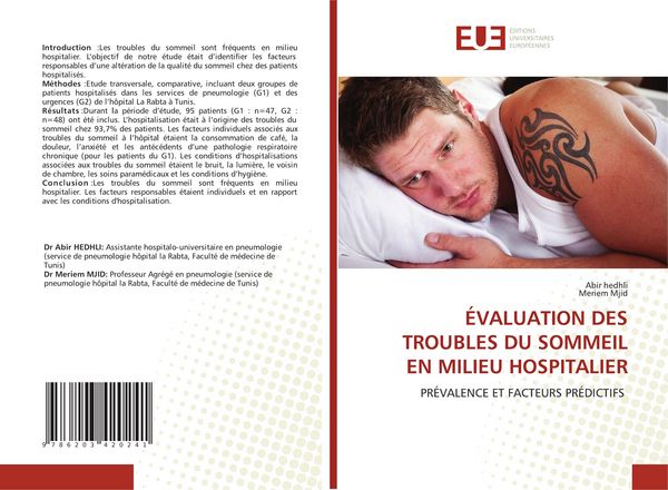 Produktbild: &Eacute;valuation des Troubles Du Sommeil En Milieu Hospitalier