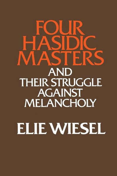 Produktbild: Four Hasidic Masters and their Struggle against Melancholy