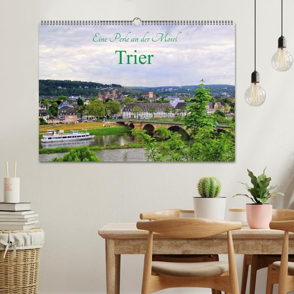 Produktbild: Eine Perle an der Mosel - Trier (Wandkalender 2026 DIN A2 quer), CALVENDO Monatskalender