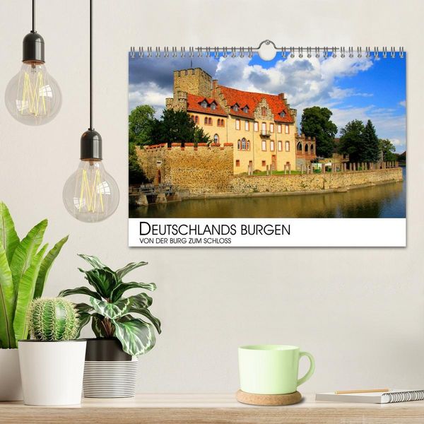 Produktbild: Deutschlands Burgen - Von der Burg zum Schloss (Wandkalender 2027 DIN A4 quer), CALVENDO Monatskalender