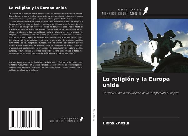 Produktbild: La religi&oacute;n y la Europa unida