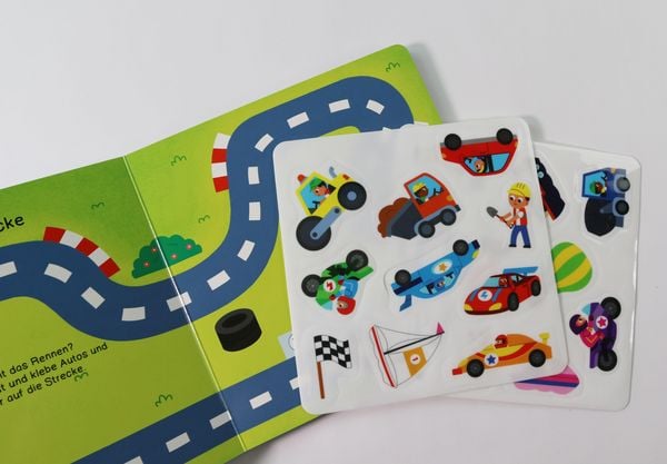 Produktbild: Stickerspa&szlig; f&uuml;r kleine H&auml;nde - Fahrzeuge