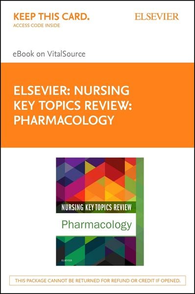 Produktbild: Nursing Key Topics Review: Pharmacology