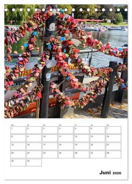 Produktbild: Warnem&uuml;nde Urlaub f&uuml;r zu Hause (Tischkalender 2026 DIN A5 hoch), CALVENDO Monatskalender