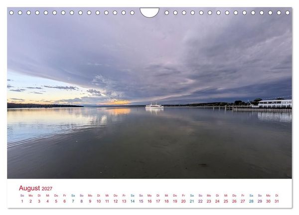 Produktbild: Hier f&uuml;hle ich mich zuhause - Landsberg am Lech und Ammersee (Wandkalender 2027 DIN A4 quer), CALVENDO Monatskalender
