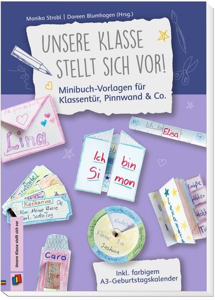 Produktbild: Unsere Klasse stellt sich vor! &ndash; Minibuch-Vorlagen f&uuml;r Klassent&uuml;r, Pinnwand & Co.