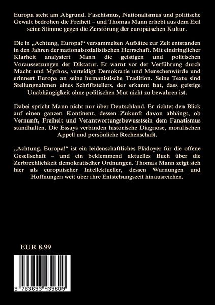 Produktbild: Achtung Europa!