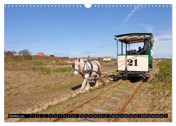 Produktbild: Insel Spiekeroog (Wandkalender 2026 DIN A3 quer), CALVENDO Monatskalender