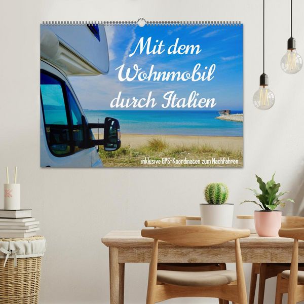 Produktbild: Mit dem Wohnmobil durch Italien (Wandkalender 2026 DIN A2 quer), CALVENDO Monatskalender