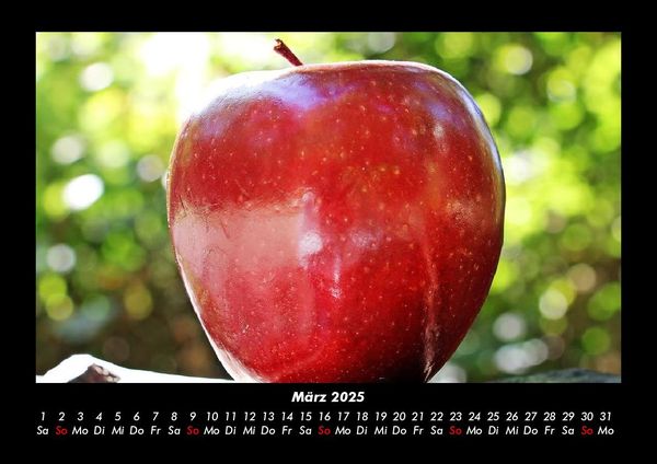 Produktbild: Obstkalender 2025 Fotokalender DIN A3