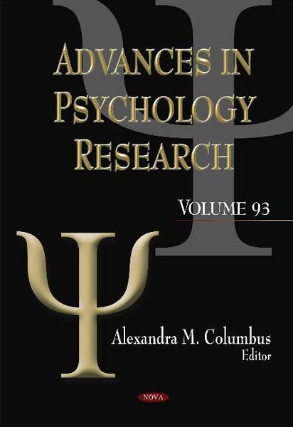 Produktbild: Advances in Psychology Research