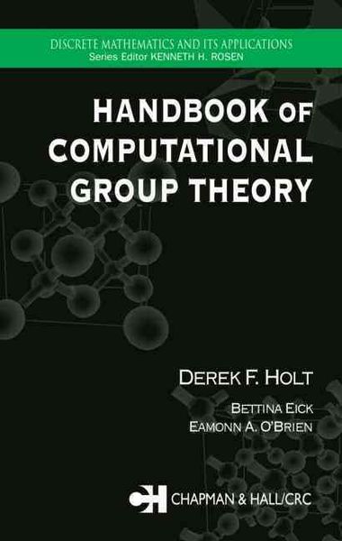 Produktbild: Handbook of Computational Group Theory