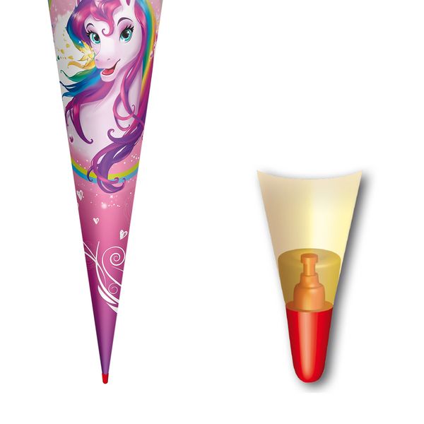 Produktbild: Motiv-Schult&uuml;te 70cm, Einhornportrait