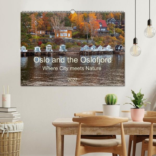 Produktbild: Oslo and the Oslofjord (Wall Calendar 2027 DIN A2 landscape), CALVENDO 12 Month Wall Calendar