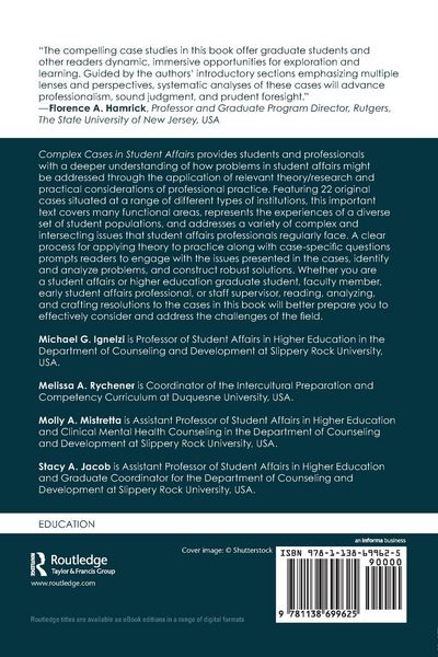 Produktbild: Complex Cases in Student Affairs