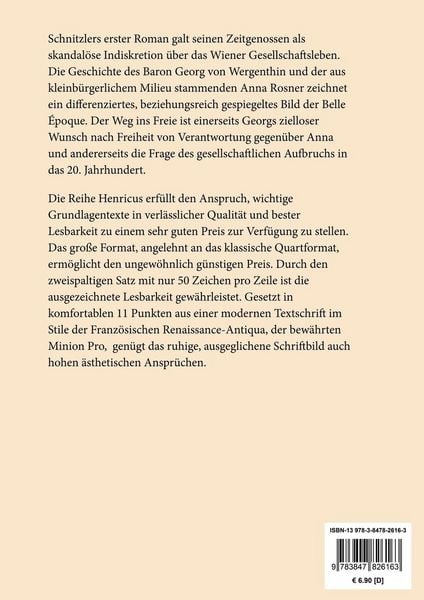 Produktbild: Der Weg ins Freie