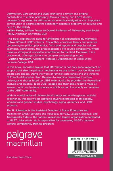 Produktbild: Affirmation, Care Ethics, and LGBT Identity