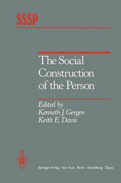 Produktbild: The Social Construction of the Person